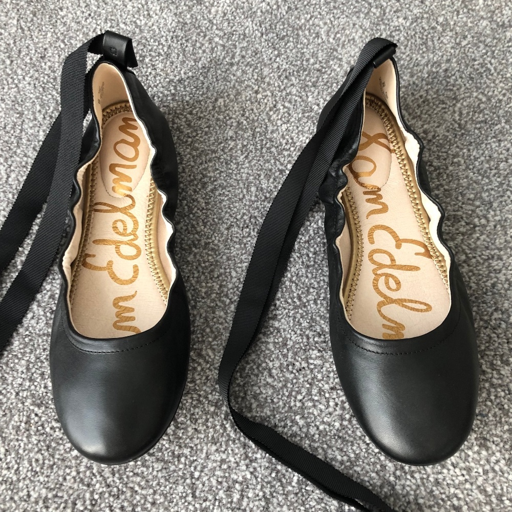 Sam Edelman Black Flats - BRAND NEW